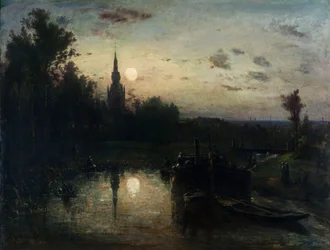 Moonlight at Overschie